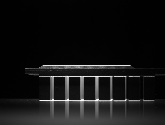 散熱片視覺檢測方案 視覺CCD檢測自動化設(shè)備