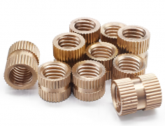 視覺檢測設(shè)備在產(chǎn)線檢測注塑銅螺母外觀